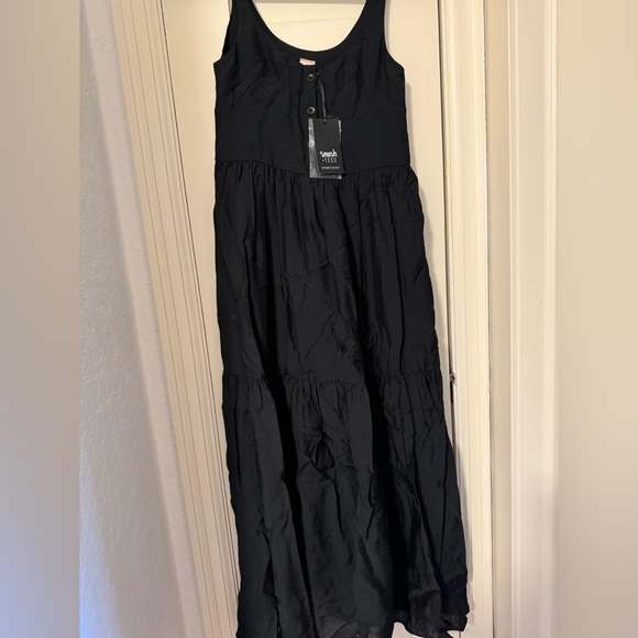 Smash & Tess Black Sundress size 3XS - Picture 3 of 3